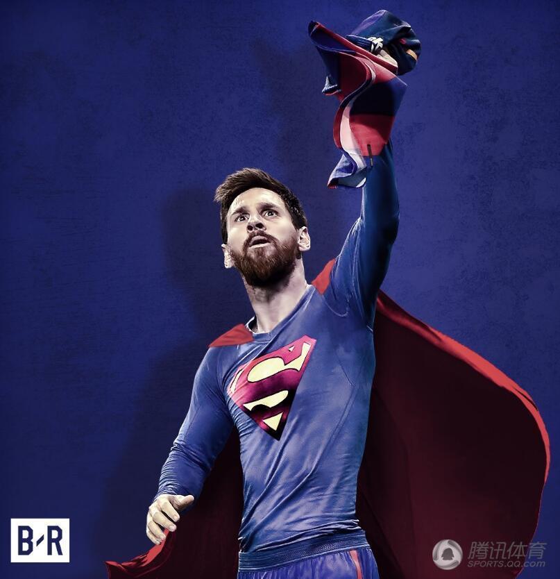 梅西又成PS素材包 C罗跪拜求饶