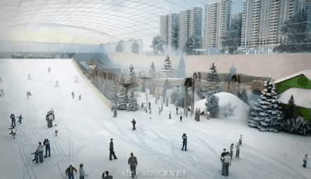 家门口就能“自由滑雪”！杭州首个室内滑雪场来了，暑假就开业