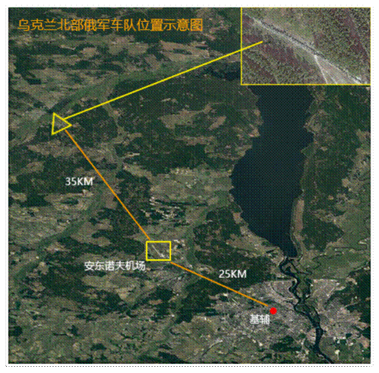 而安东诺夫机场与基辅主城区距离只有25公里.
