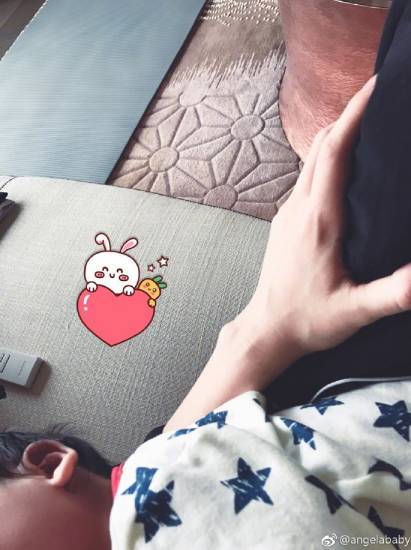 宝宝刚过百日Angelababy就复出跑男?太拼!