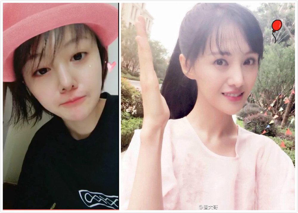 郑爽近照流出疑似变脸粉丝美图软件惹的祸