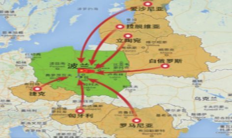 波兰与各国之间有何血海深仇,为何他们都要去