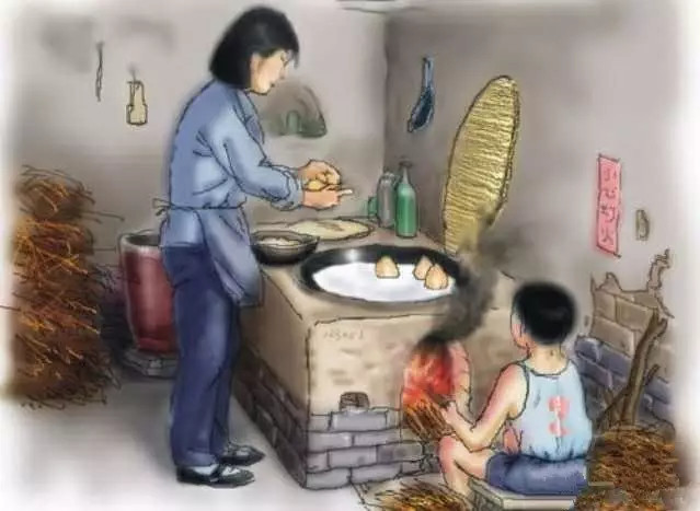 母亲围绕灶台忙碌的身影,是我童年最温情的记忆