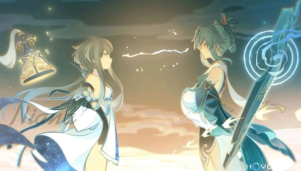 原神 钟离的绯闻女友归终形象曝光，玩家：岩神是少女控！(01)