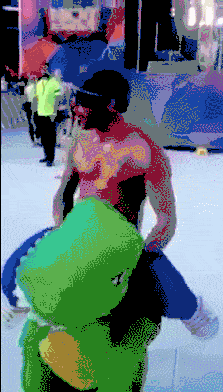 爆笑gif:我是个帅气的挖矿工