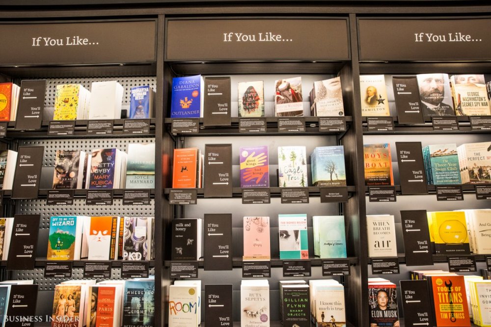 亚马逊在纽约开了首家实体书店:全是四星以上