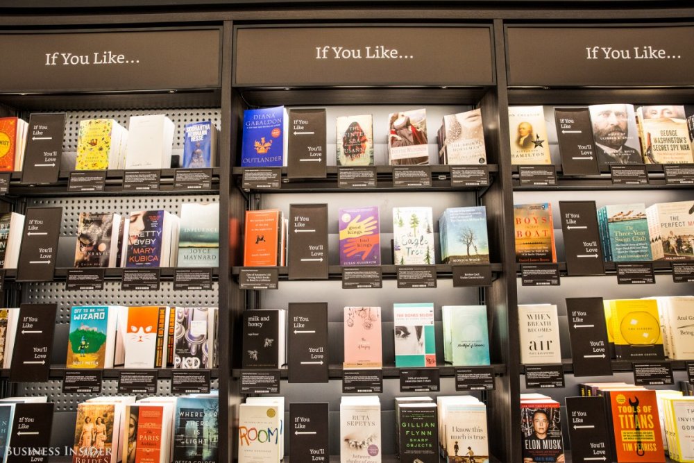 亚马逊在纽约开了首家实体书店:全是四星以上