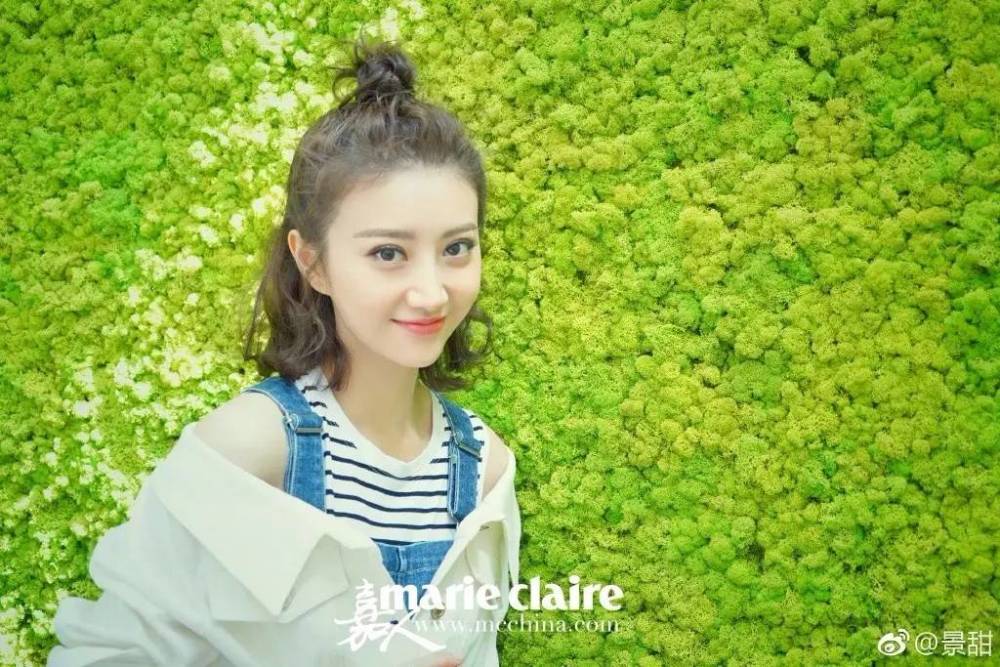 景甜江疏影刘涛都爱的中长发,这个夏天一定要