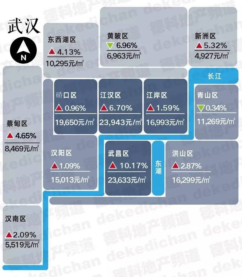 15座热门城市5月房价地图 精确到你家附近！