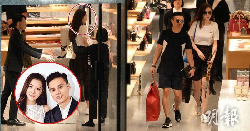 郭富城前女友婚后生活甜蜜 和富商老公逛街一个负责买一个负责拎（组图） - 1