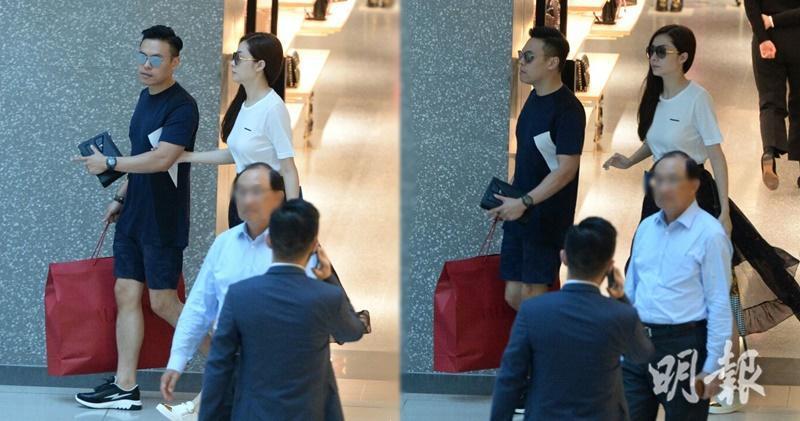 郭富城前女友婚后生活甜蜜 和富商老公逛街一个负责买一个负责拎（组图） - 2