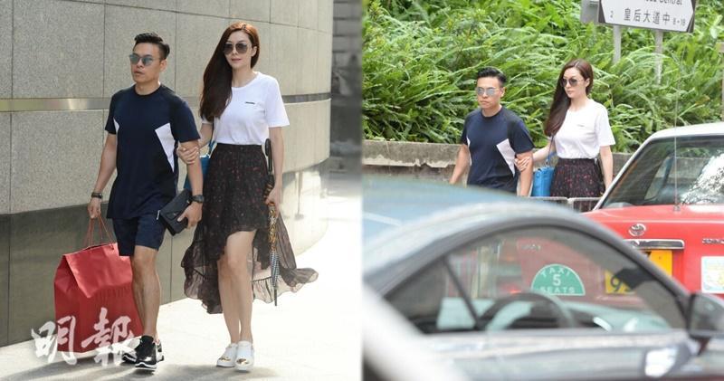 郭富城前女友婚后生活甜蜜 和富商老公逛街一个负责买一个负责拎（组图） - 3