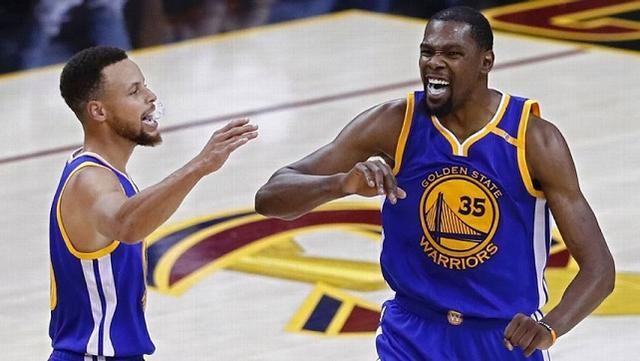 库里杜兰特成总决赛最强组合 一数据近39年第