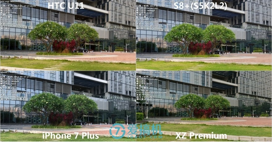 巅峰对决!S8+\/U11\/索尼XZP\/iPhone拍照横评