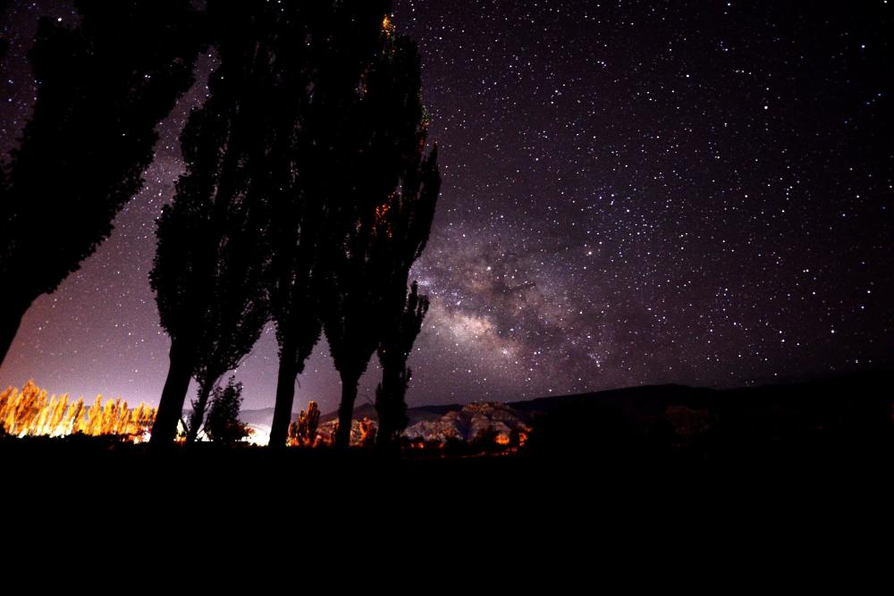 这里的黄河是清澈的，这里的夜空星河璀璨