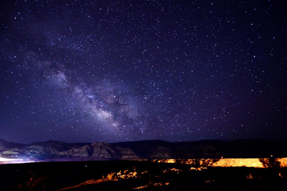 这里的黄河是清澈的，这里的夜空星河璀璨