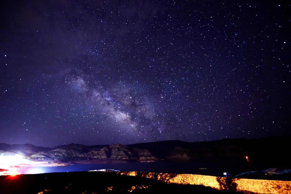 这里的黄河是清澈的，这里的夜空星河璀璨