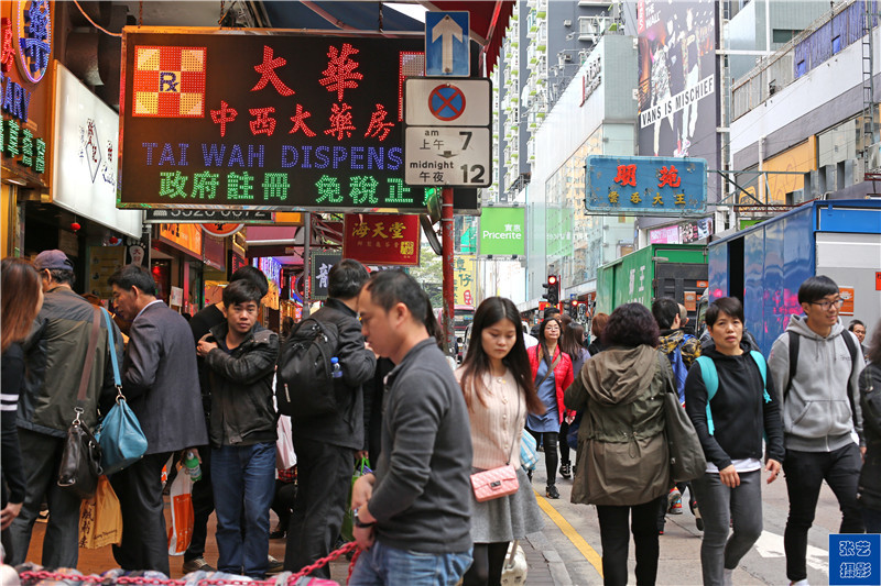 香港女人街 最平民化消费，很多商品都是国内进货