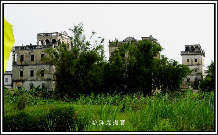 南粤自驾游，用5元钱，闯进开平碉楼百年历史 