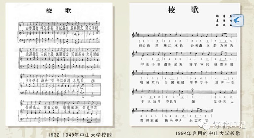 中山大学校歌的前世今生