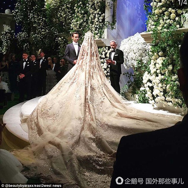 俄罗斯最富继承人在美国结婚 婚礼奢华鲜花就花数百万（组图） - 4