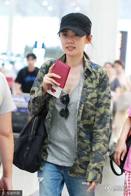 热衷晒腿的王鸥,真实腿长被比她矮的蔡依林杨