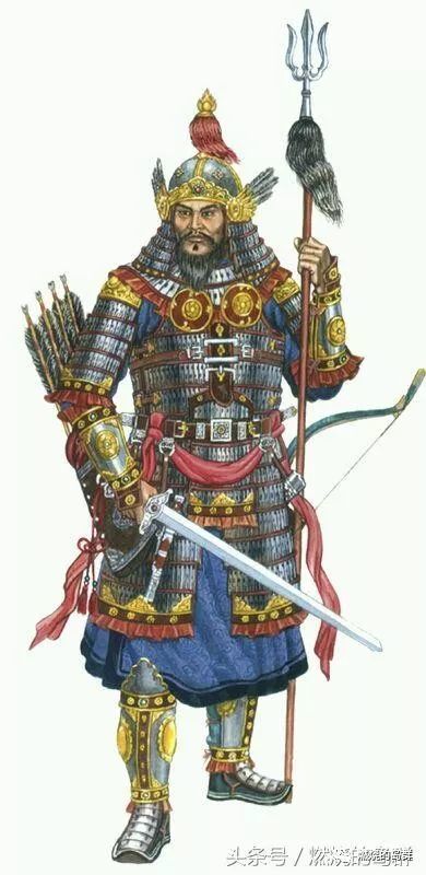 也就是人马皆以重甲防护,到唐朝时,因对手多为游牧民族的轻骑兵,故重