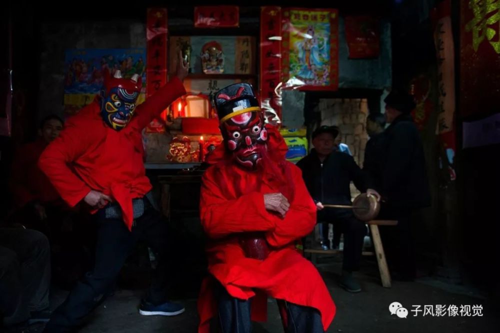 江西南丰上甘傩舞