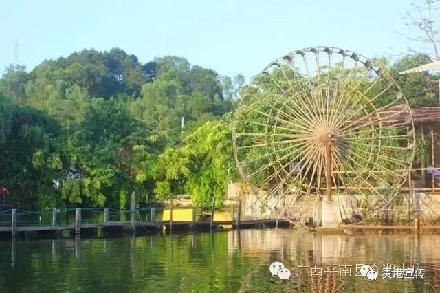 景色十分壮美 奇湖山庄 平南奇湖山庄,五星级农家乐 距平南生态公园