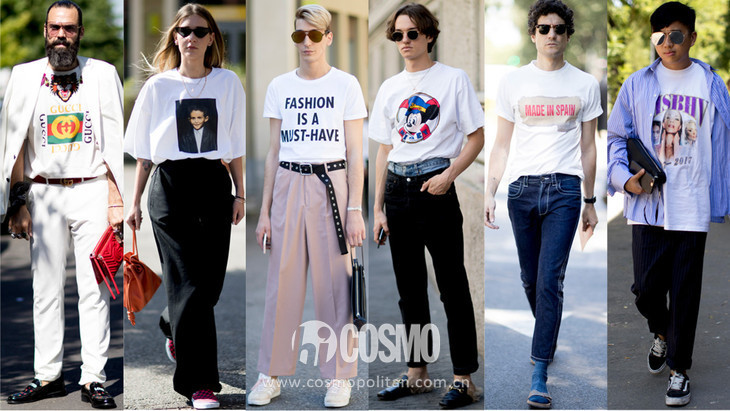 T恤瞎说还是你在瞎穿?Slogan T可是有内涵的