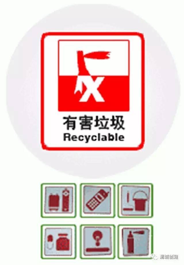 哪些是可回收垃圾和不可回收垃圾,有害垃圾?