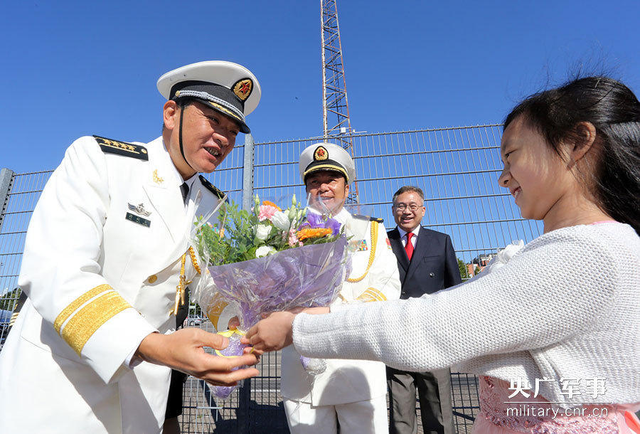 告别圣彼得堡,中国海军174编队访问芬兰