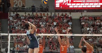 中国3-2荷兰小组第一出线 朱婷33分