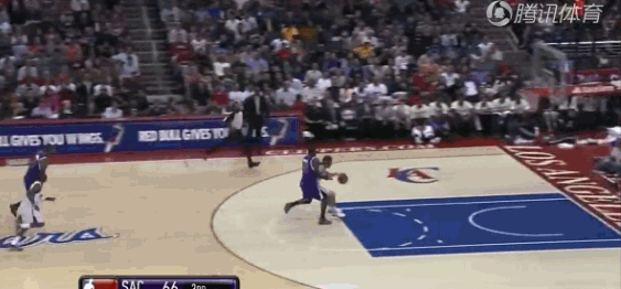 库里躺中科比负角度秀杂技