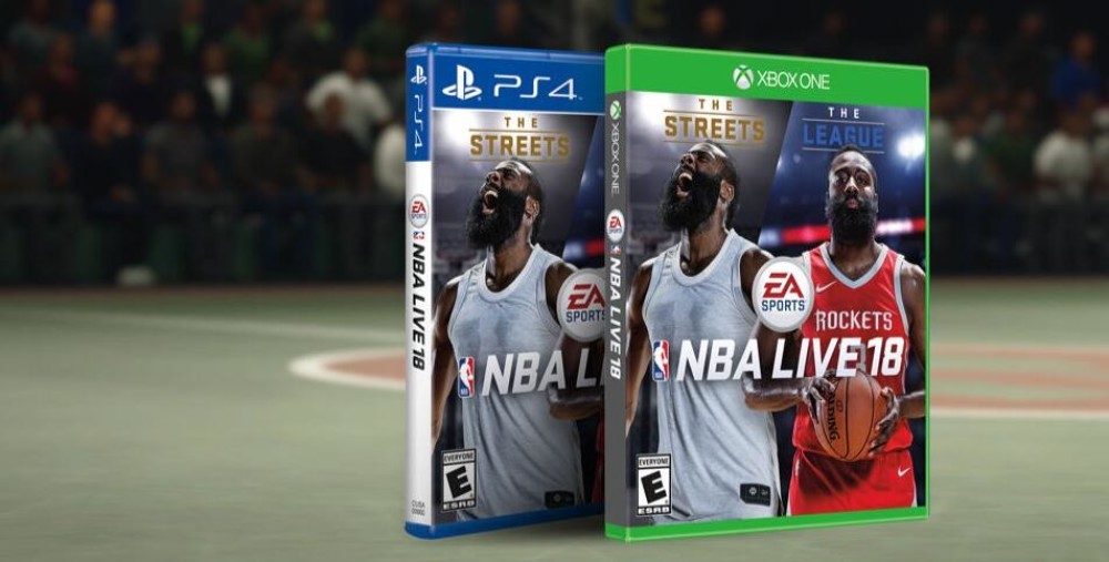 《NBA实况18》将于9月上市 休斯敦火箭哈登担