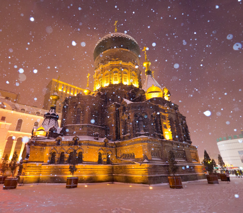 冰雪之城哈尔滨,除了看索菲亚大教堂的雪景,还有这些地方可以去