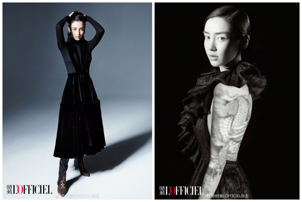 尴尬!baby穿梦幻星空裙,再登金九封面,却撞脸张