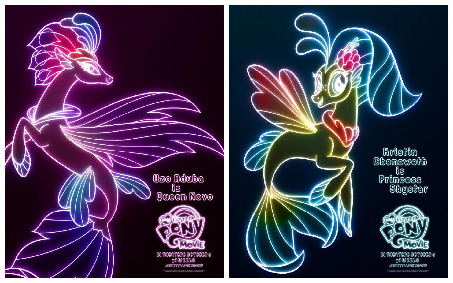 五彩纷呈！《彩虹小马》大电影曝海报