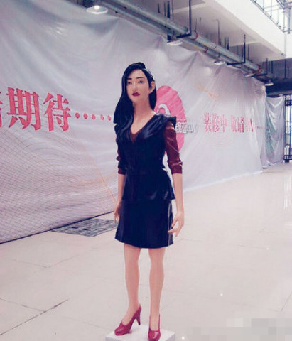 霍建华要做蜡像了 杜莎夫人蜡像馆里的刘诗诗