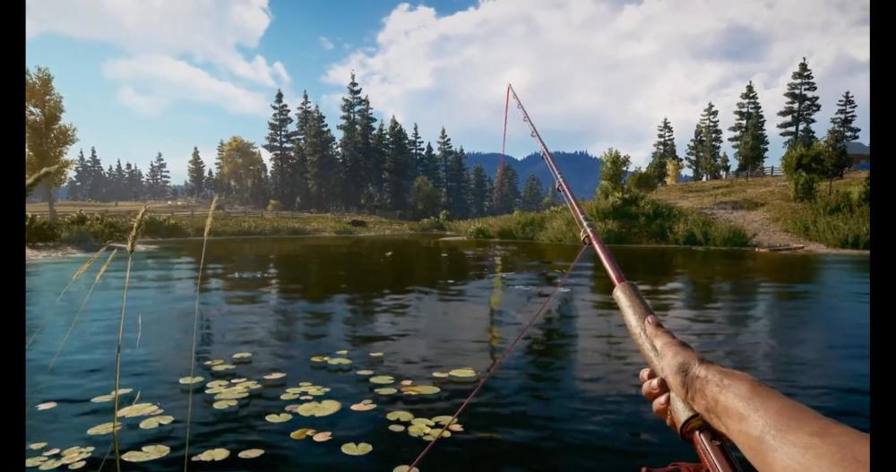 《孤岛惊魂5》最新演示 玩家可钓鱼开飞机空战