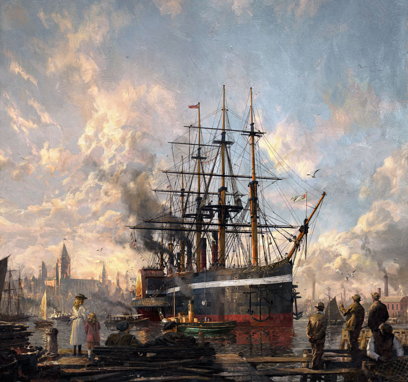 育碧公布《纪元1800》 2018年冬季发售