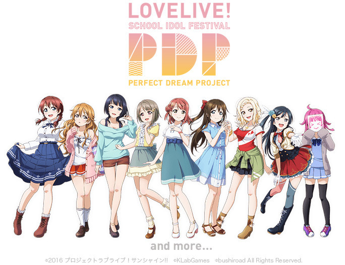 《LoveLive！》手游新企劃公開6位成員制服形象