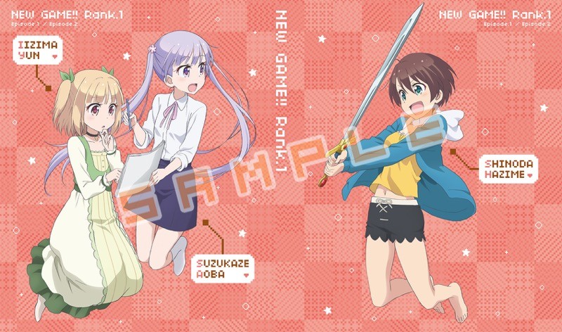 《NEW GAME！》光碟封面图公开 将推出3部广播剧
