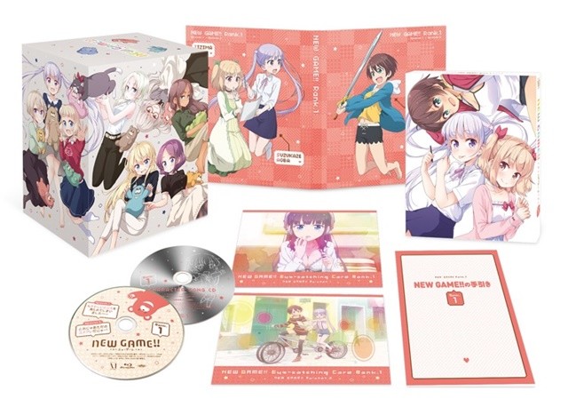 《NEW GAME！》光碟封面图公开 将推出3部广播剧