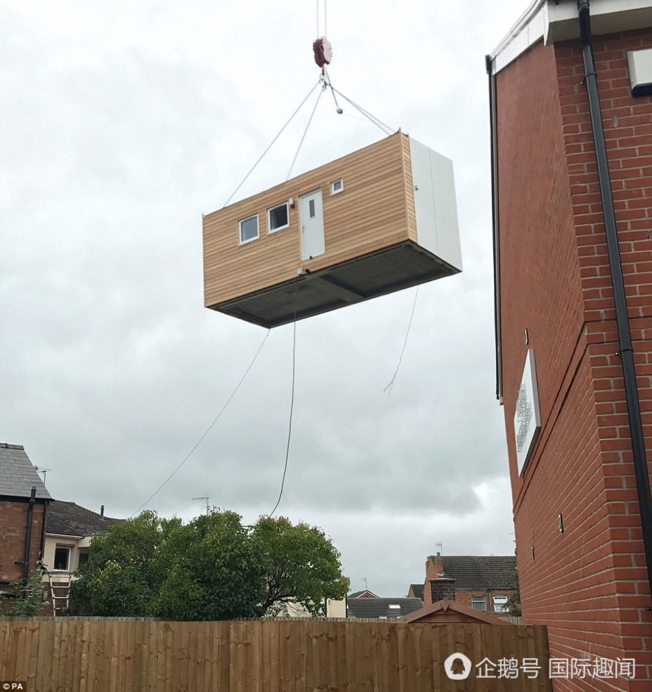 英国推出“微型房屋”酷似集装箱 专供流浪汉和学生（组图） - 2