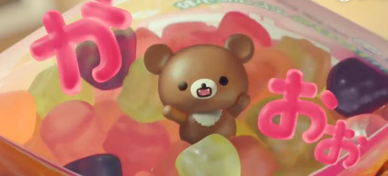 你的小可爱突然出现 轻松熊味觉糖广告公开受好评