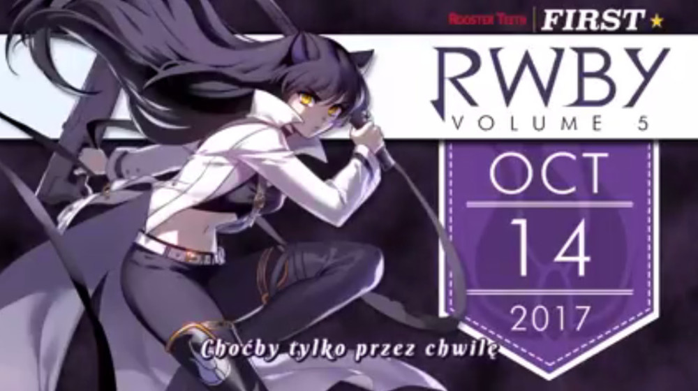《RWBY》第五季“Blake”预告公开 10月14日开播