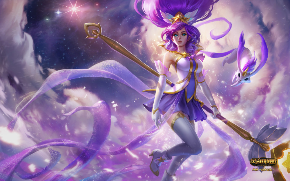 超清lol星之守护者壁纸美图,个性酷炫的守护者