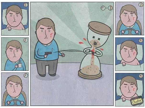 据说这些讽刺漫画,要看两遍才能看懂