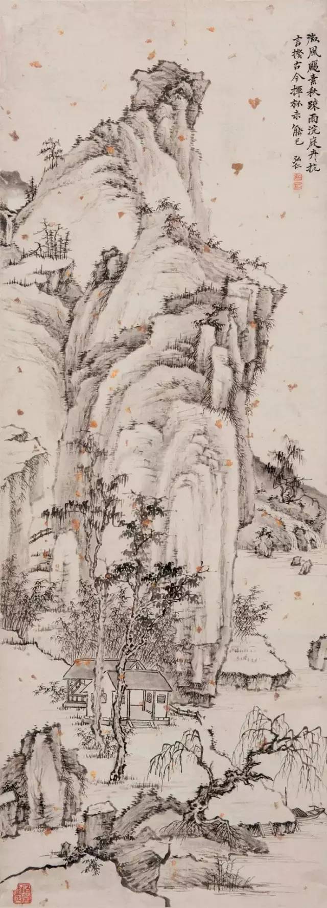 石涛,台北故宫博物院,朱耷,水墨,山水画